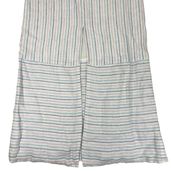 Island Company Oceano Linen Maxi Skirt in Junkanoo Womens Sz XS Boho Casual - Picture 7 of 12